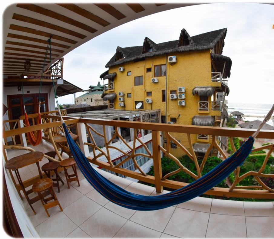 Hostal Pakaloro Montañita Eksteriør billede